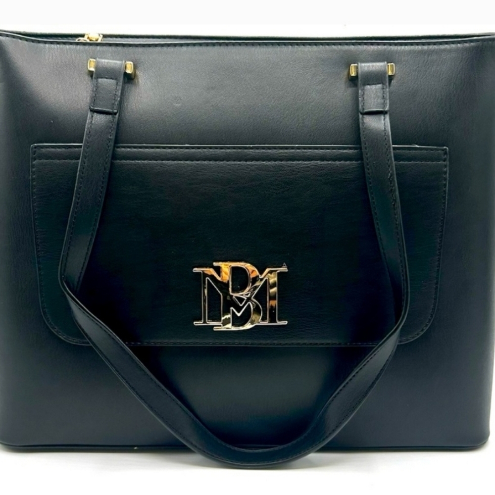 Badgley Mischka Black Tote Bag